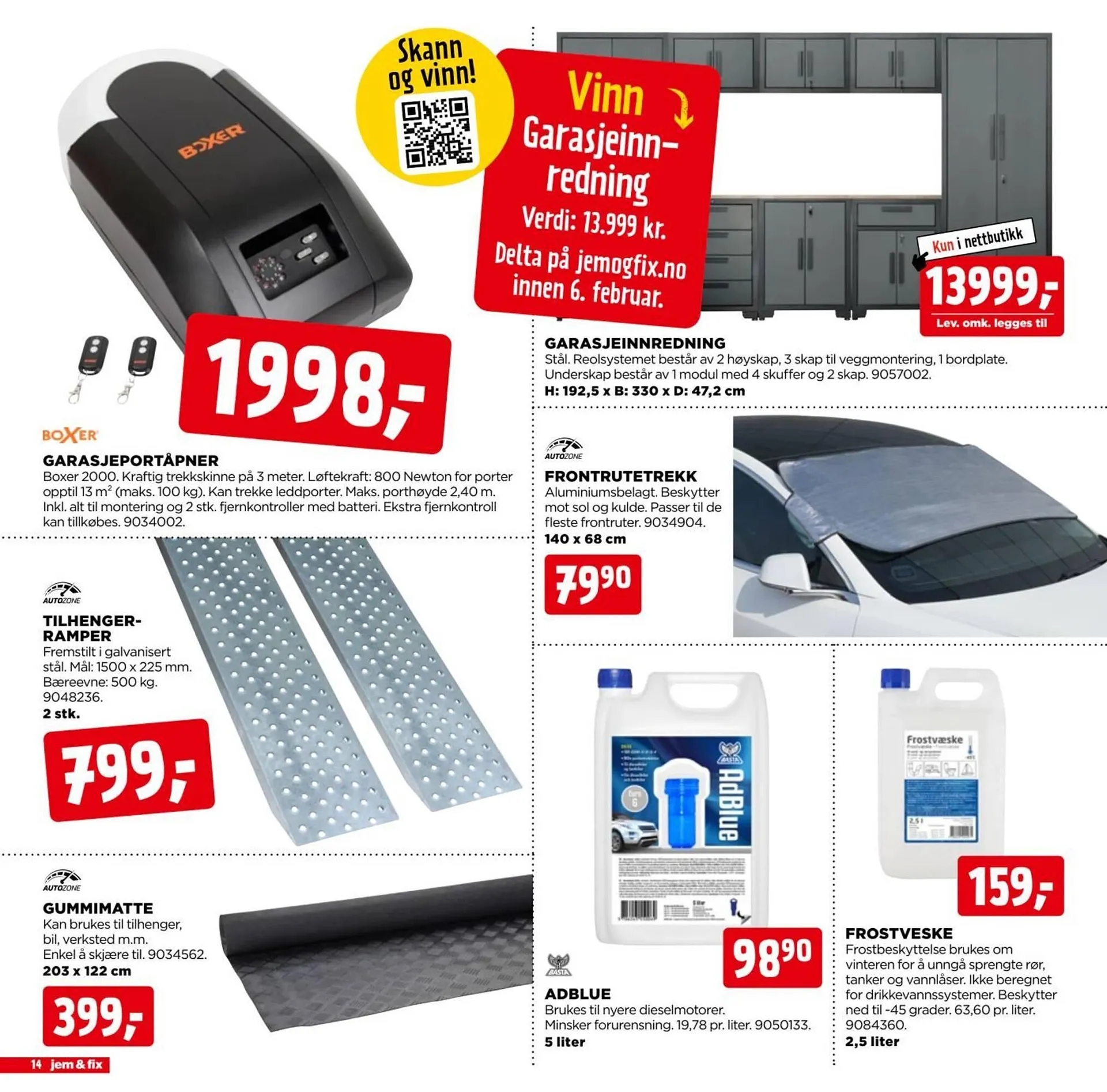 Jem & fix kundeavis fra 25. januar til 8. februar 2026 - kundeavisside 14