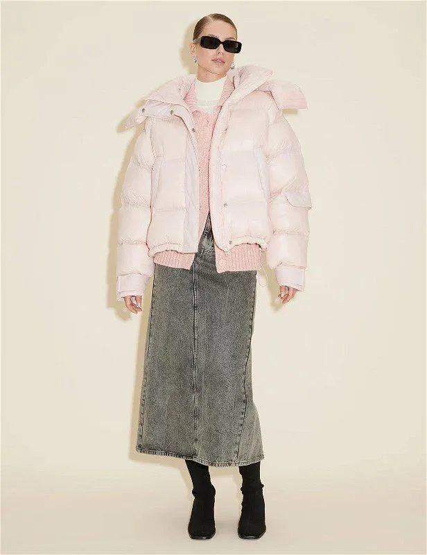 Steilia Short Down Jacket Lt. Pink
