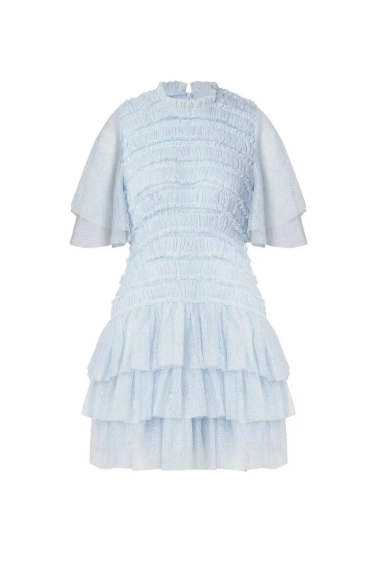 Minnie Mini Dress – Lyseblå