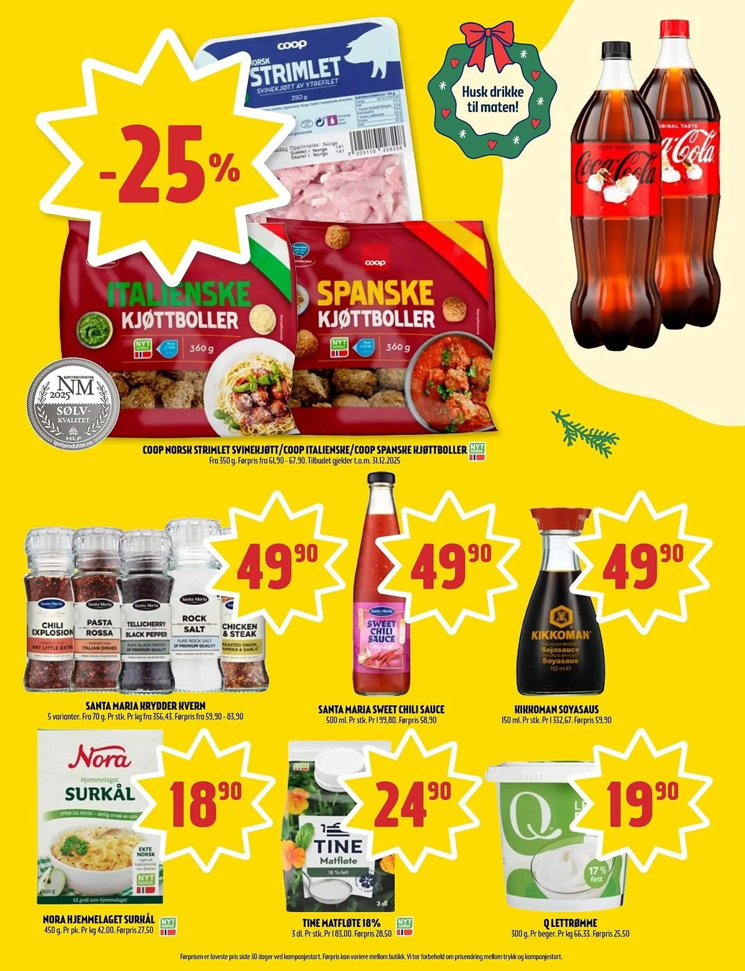 Coop Prix kundeavis fra 15. desember til 21. desember 2025 - kundeavisside 2