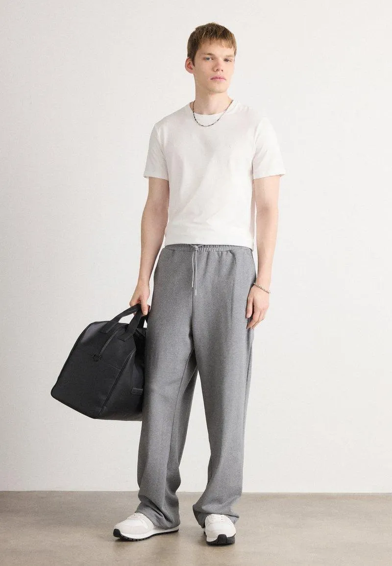 SLIM TEE 2 PACK - T-shirts - black/bright white