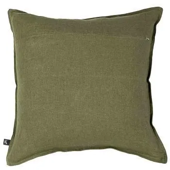 Putetrekk Dahlia oliven