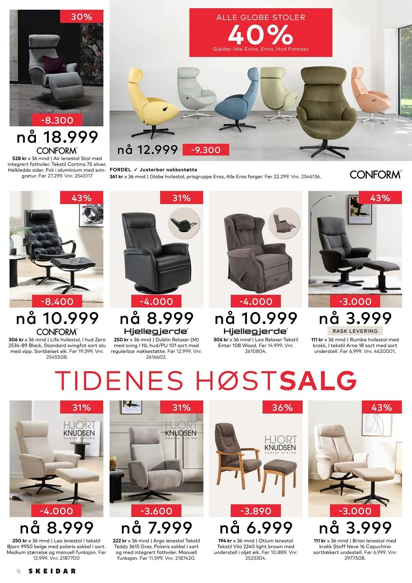 Skeidar kundeavis fra 3. november til 9. november 2025 - kundeavisside 8