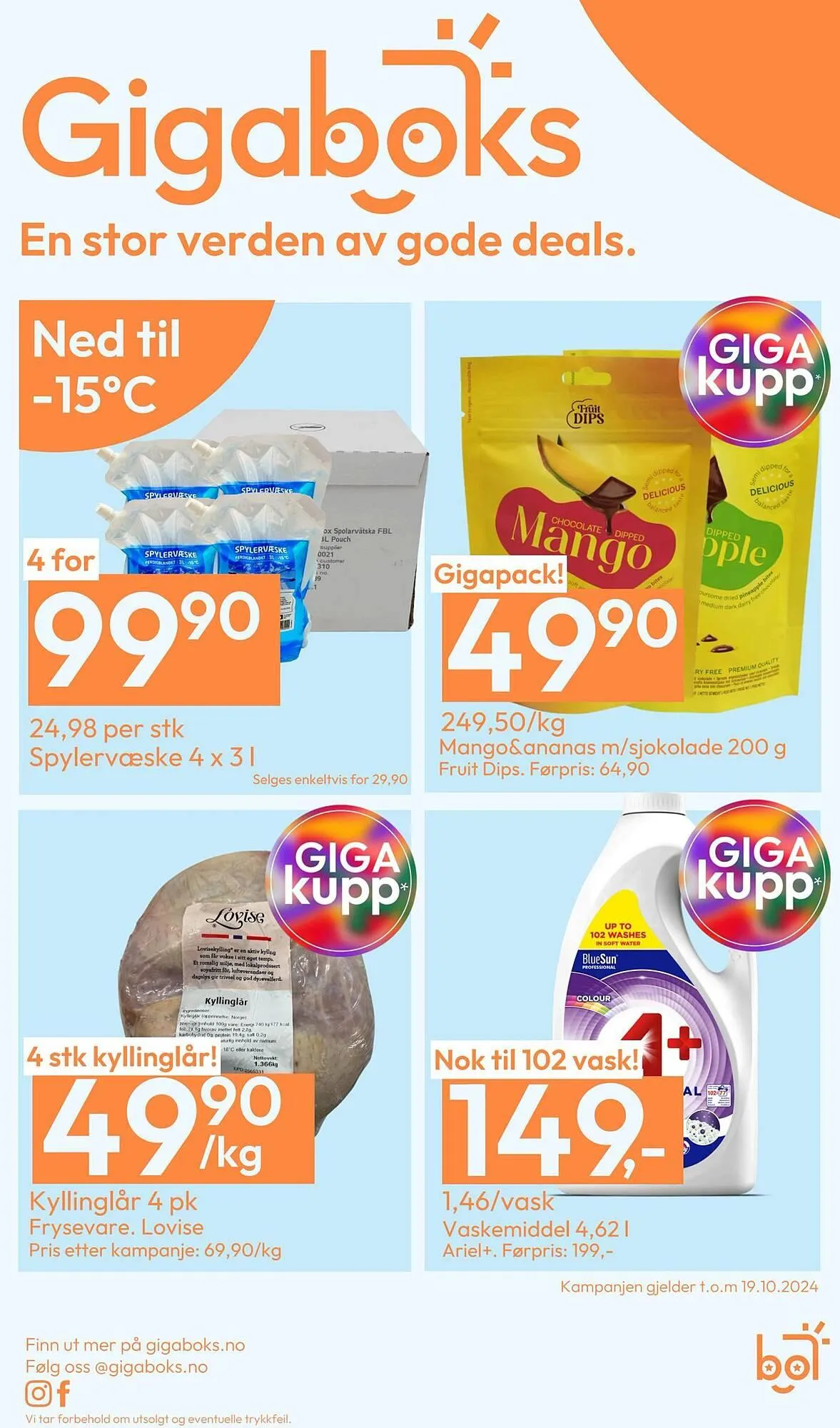 Gigaboks Kundeavis fra 15. oktober til 18. oktober 2024 - kundeavisside 8