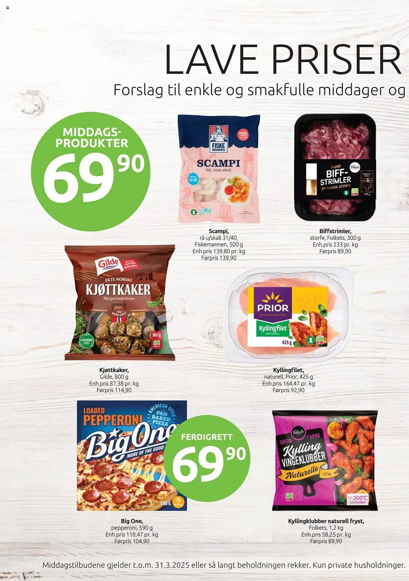 Joker Kundeavis fra 2. mars til 31. mars 2025 - kundeavisside 2