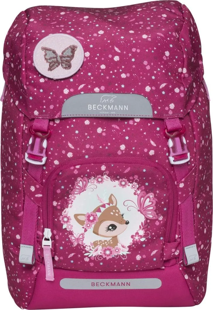 Skolesekk 1.kl Forest Deer Classic Maxi 28L - Beckmann