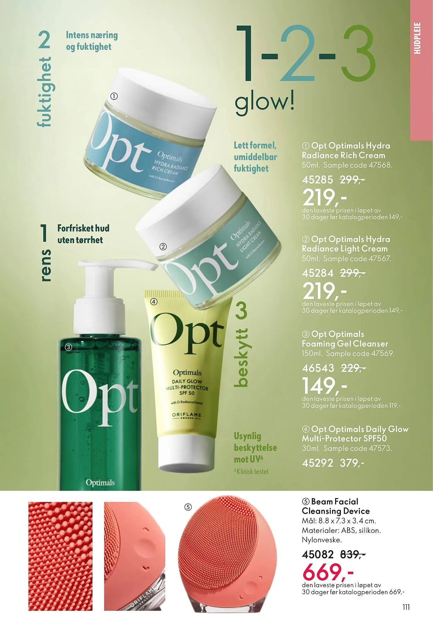 Oriflame katalog fra 2. desember til 9. desember 2025 - kundeavisside 111