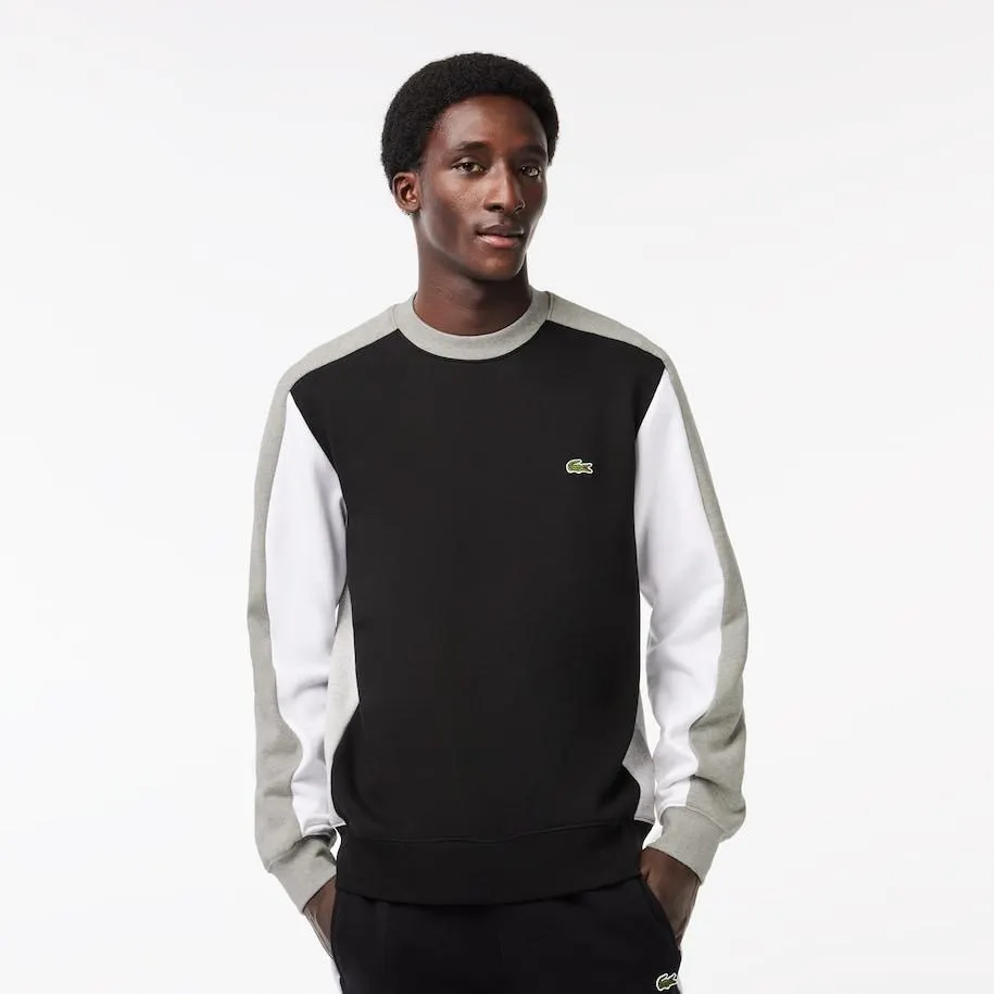 Crew Neck Colorblock Sweatshirt