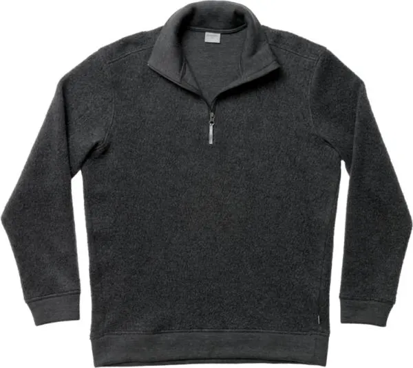 Houdini Mens Alto Half Zip True Black