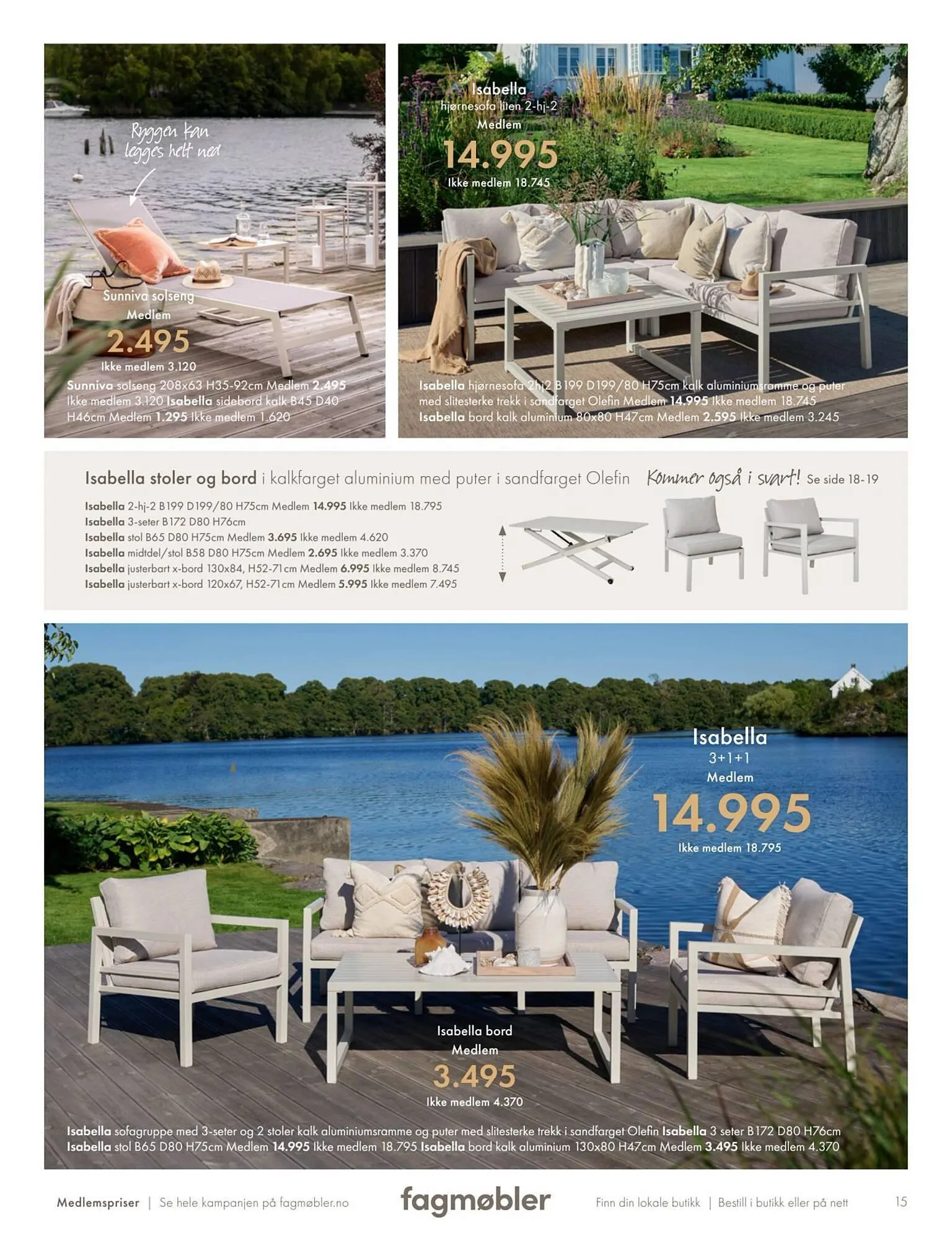 Fagmøbler kundeavis fra 1. april til 1. mai 2026 - kundeavisside 31