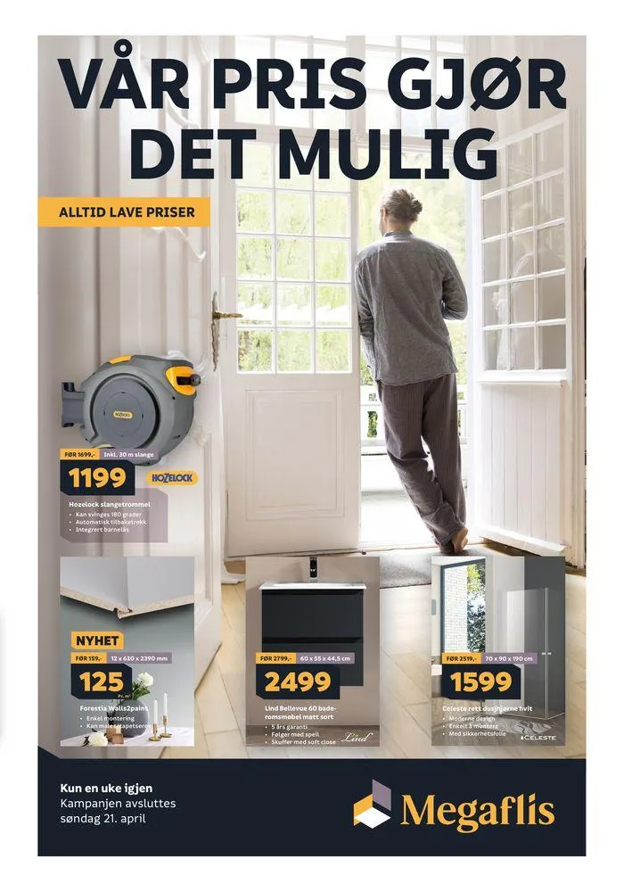 Megaflis kundeavis fra 15. april til 29. april 2024 - kundeavisside 1