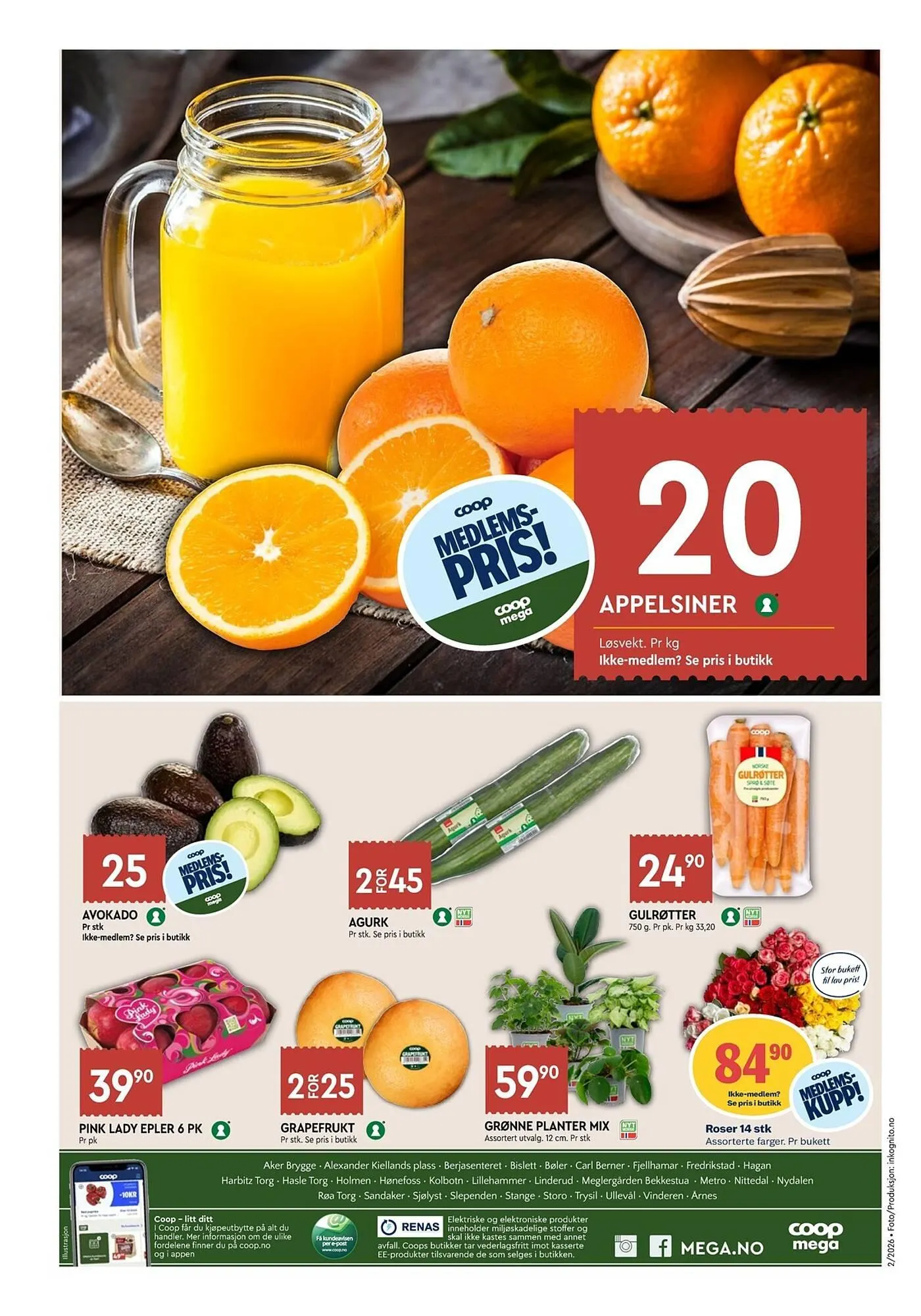 Coop Mega kundeavis fra 5. januar til 10. januar 2026 - kundeavisside 8