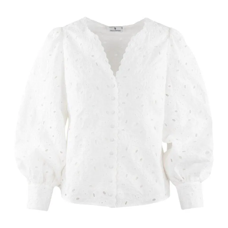 Consuela Blouse – Hvit