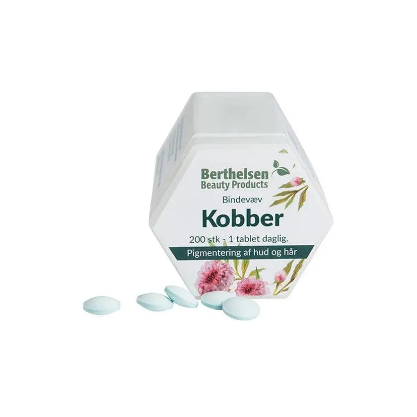 Berthelsen Kobber 200 tabletter