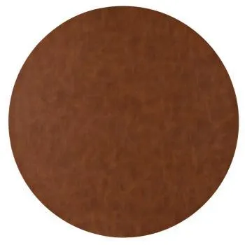 Dekkebrikke Josefine rund cognac