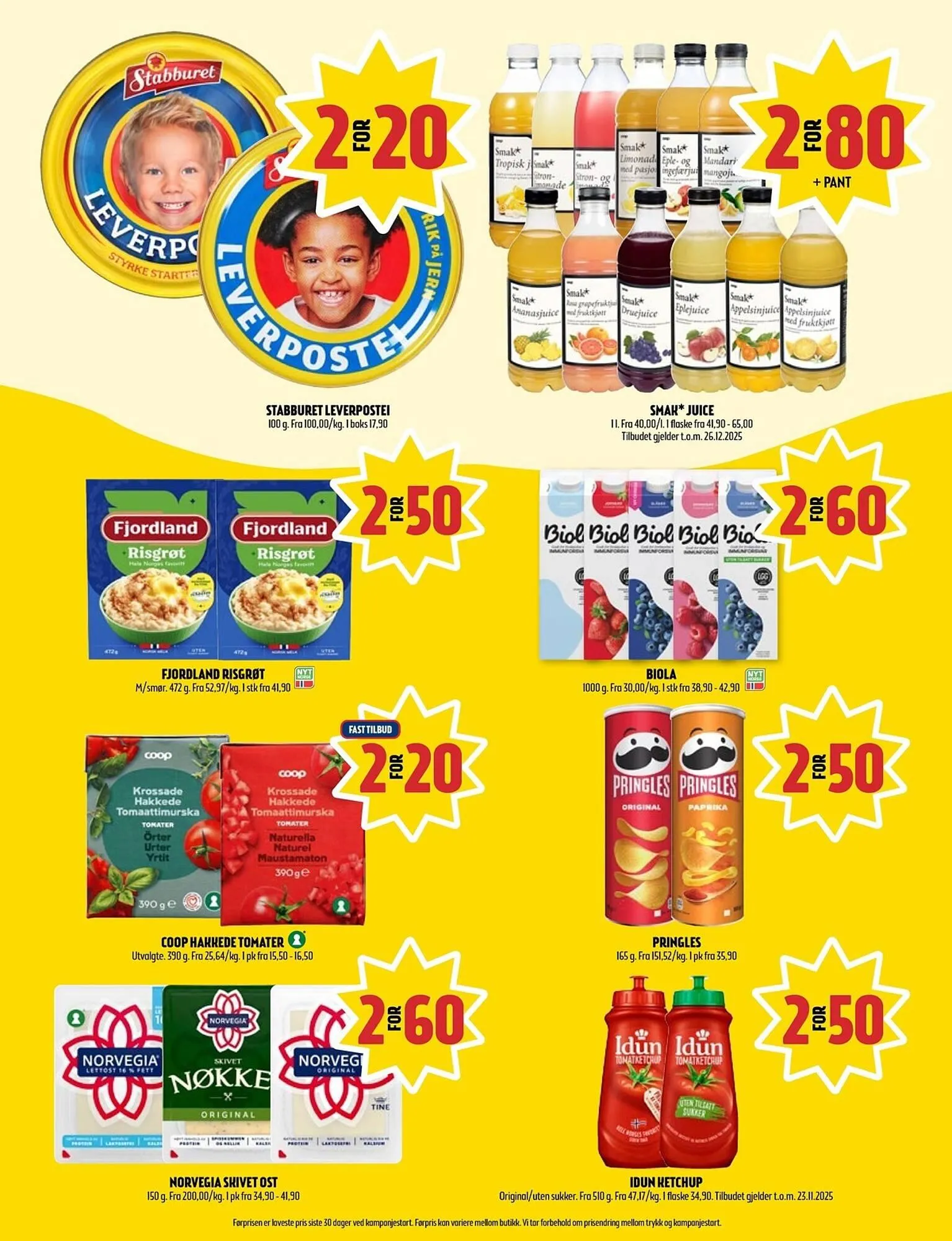 Coop Prix kundeavis fra 3. november til 9. november 2025 - kundeavisside 5