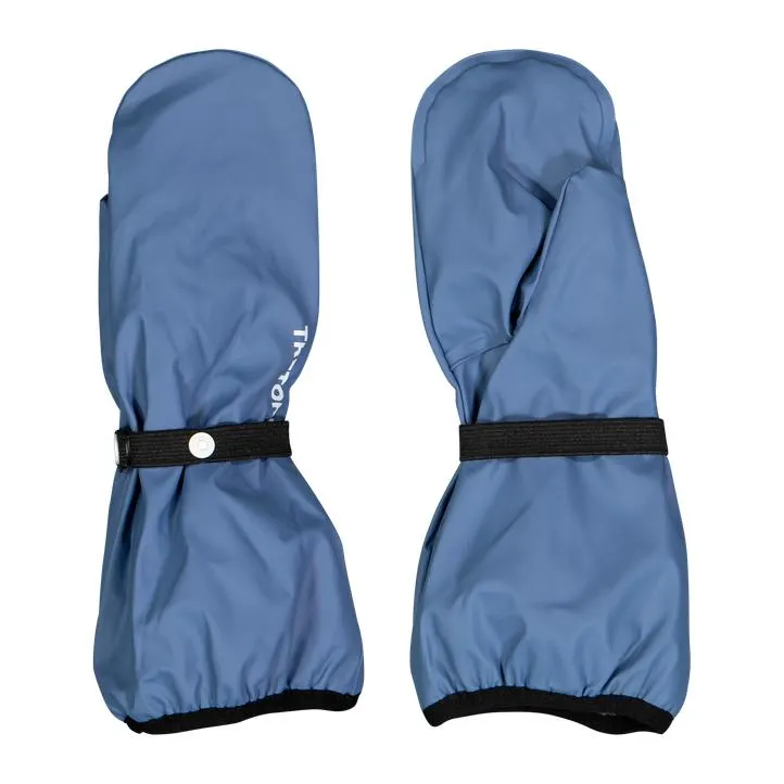 Wings Fleece Mittens, regnvotter barn , Blå