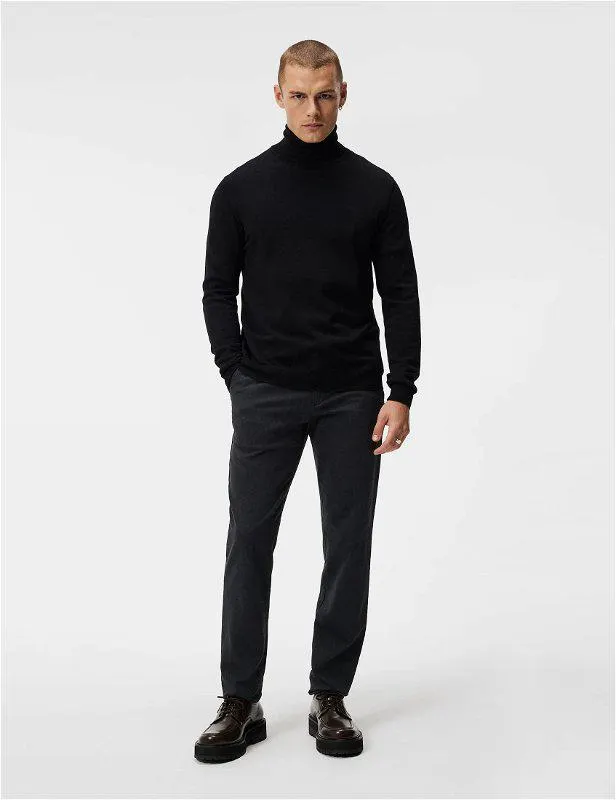 Chaze Flannel Twill Pants Dark Grey