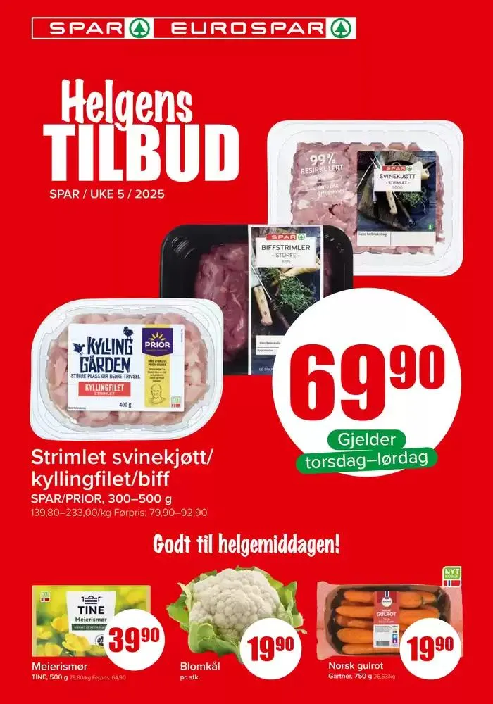 Topptilbud for alle kuppjegere fra 30. januar til 13. februar 2025 - kundeavisside 1