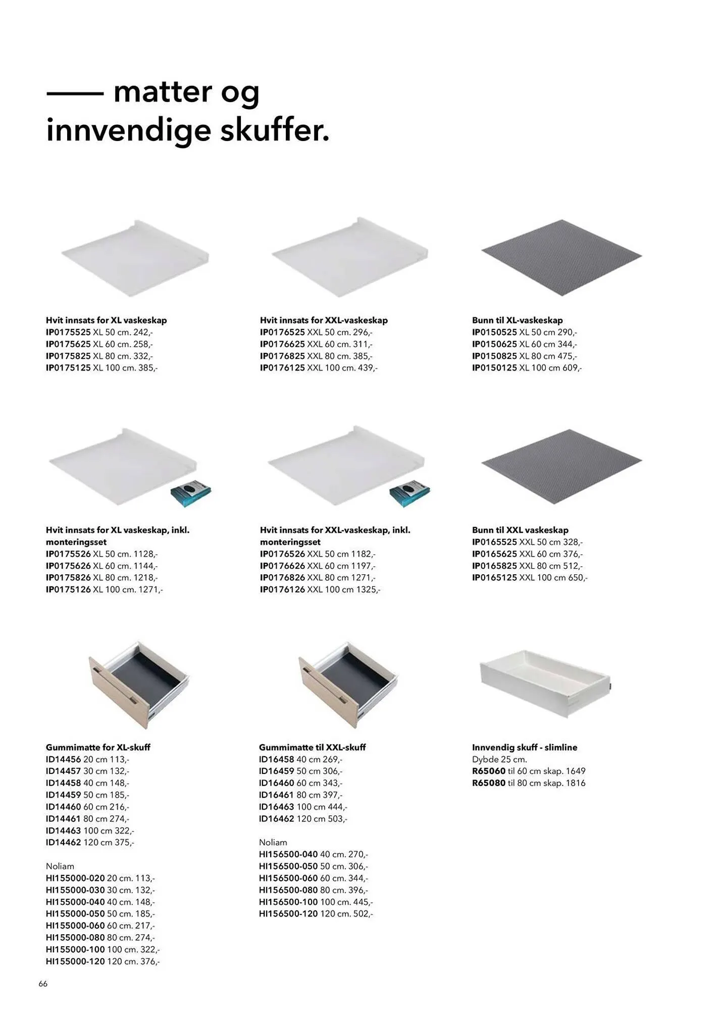 Kvik Kjøkken Kundeavis fra 28. mars til 11. april 2024 - kundeavisside 66
