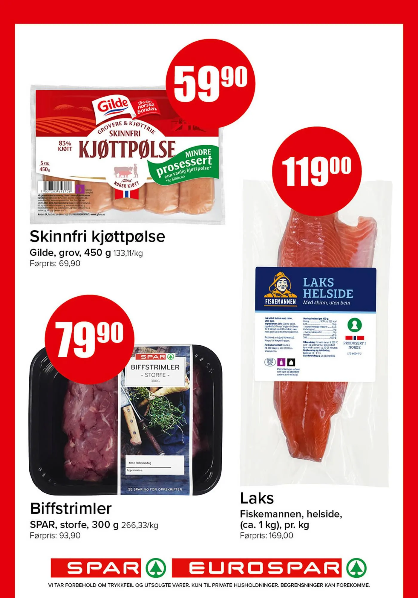 Eurospar kundeavis fra 26. januar til 31. januar 2027 - kundeavisside 4