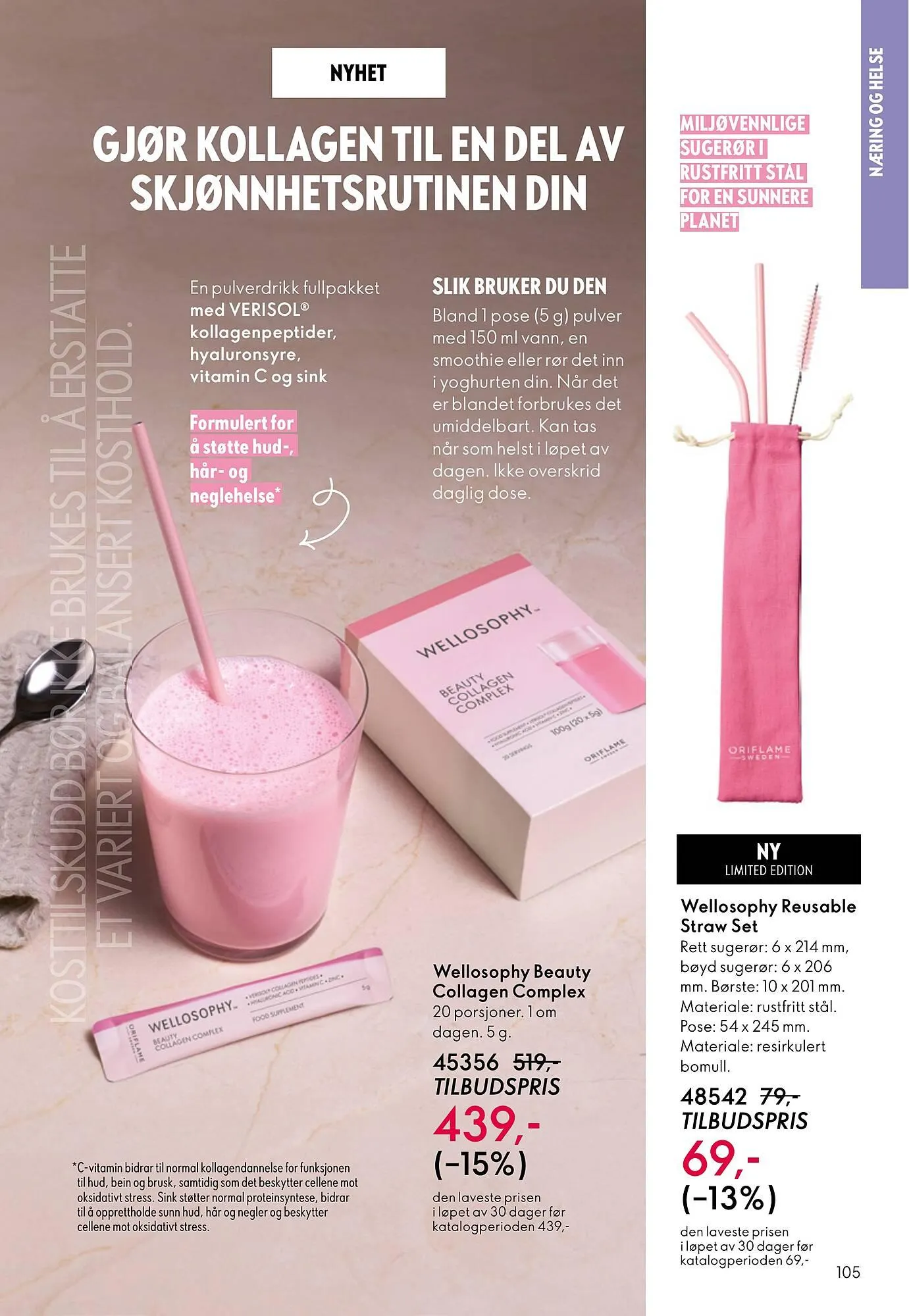 Oriflame katalog fra 29. oktober til 18. november 2025 - kundeavisside 105