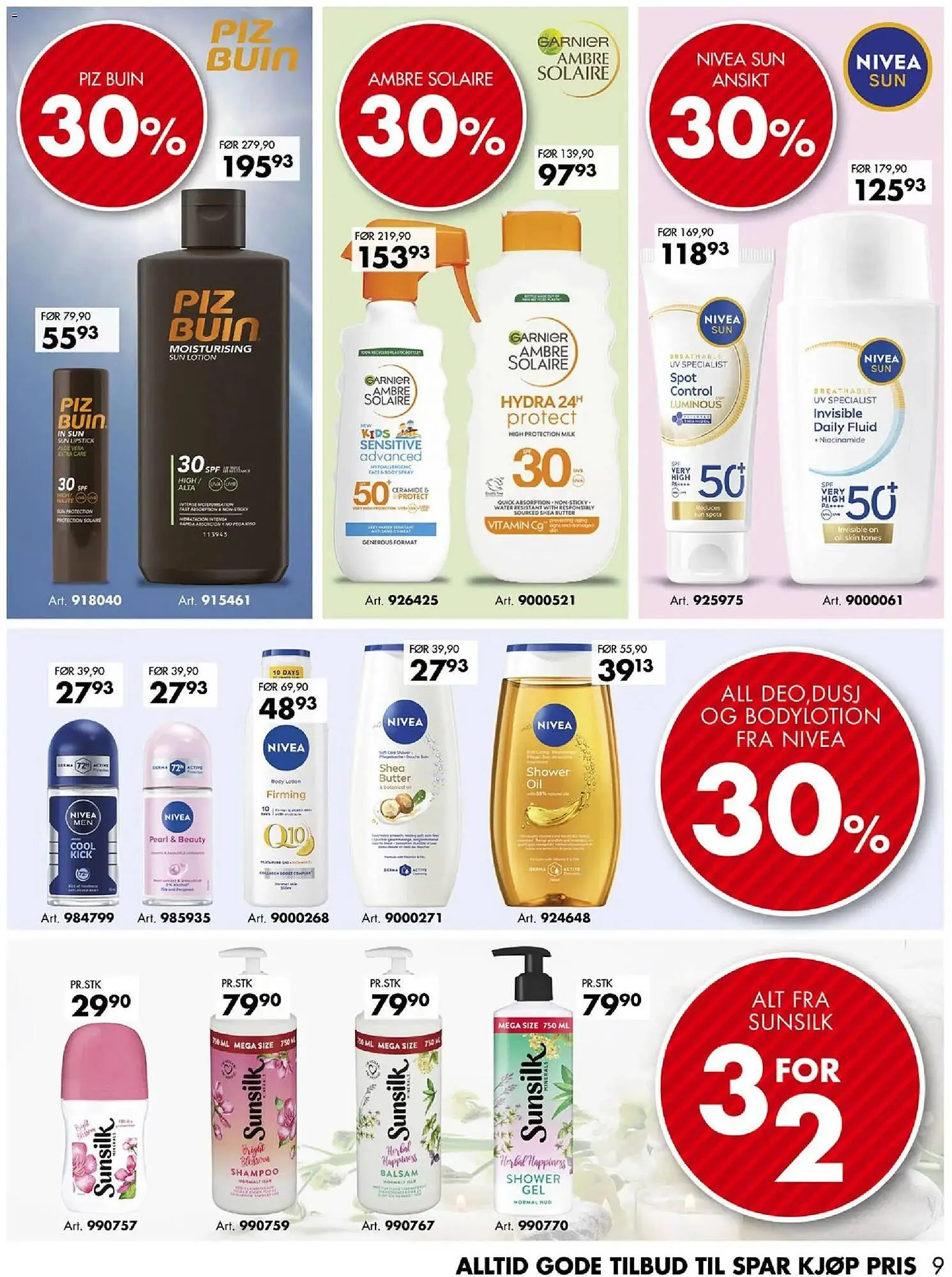 Sparkjøp kundeavis fra 16. mars til 6. april 2026 - kundeavisside 9