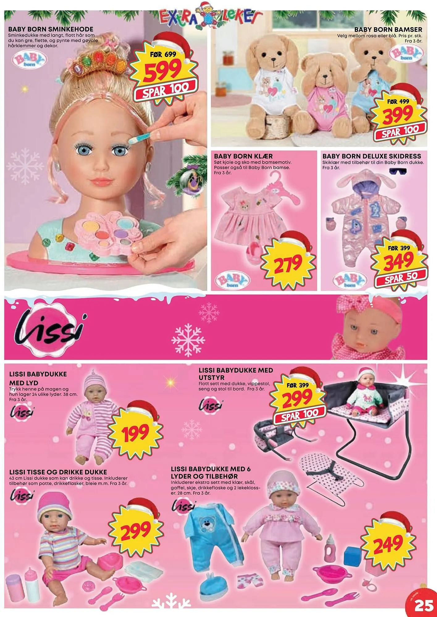 Extra Leker Kundeavis fra 14. november til 24. desember 2023 - kundeavisside 25