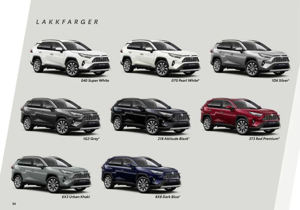 RAV4 Hybrid Kundeavis fra 14. august til 14. august 2025 - kundeavisside 34