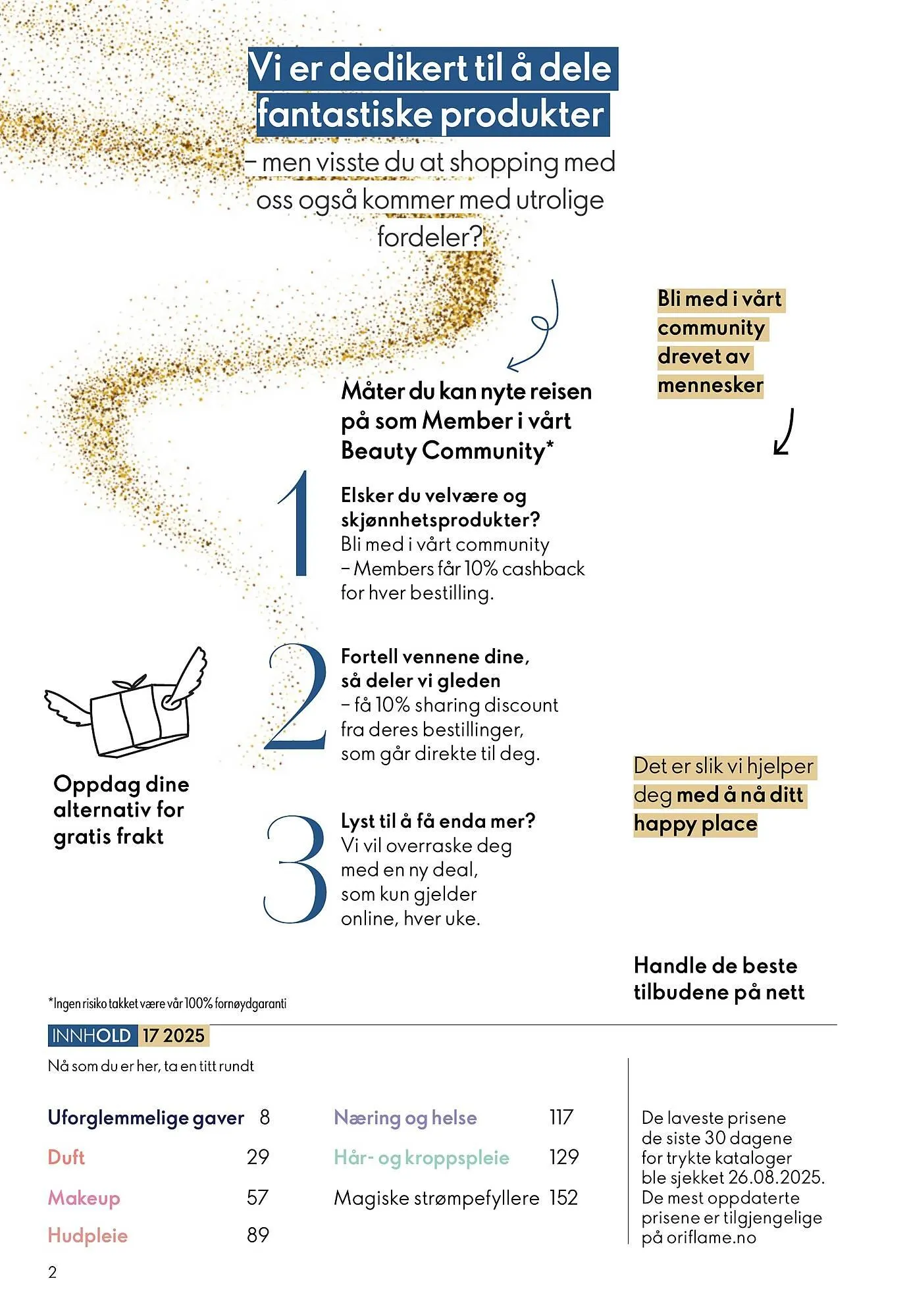 Oriflame katalog fra 10. desember til 30. desember 2025 - kundeavisside 2