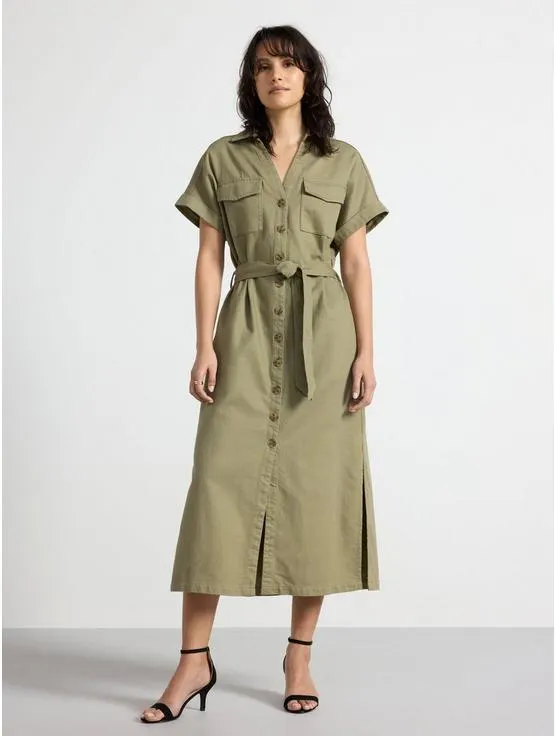 Kortermet midi kjole