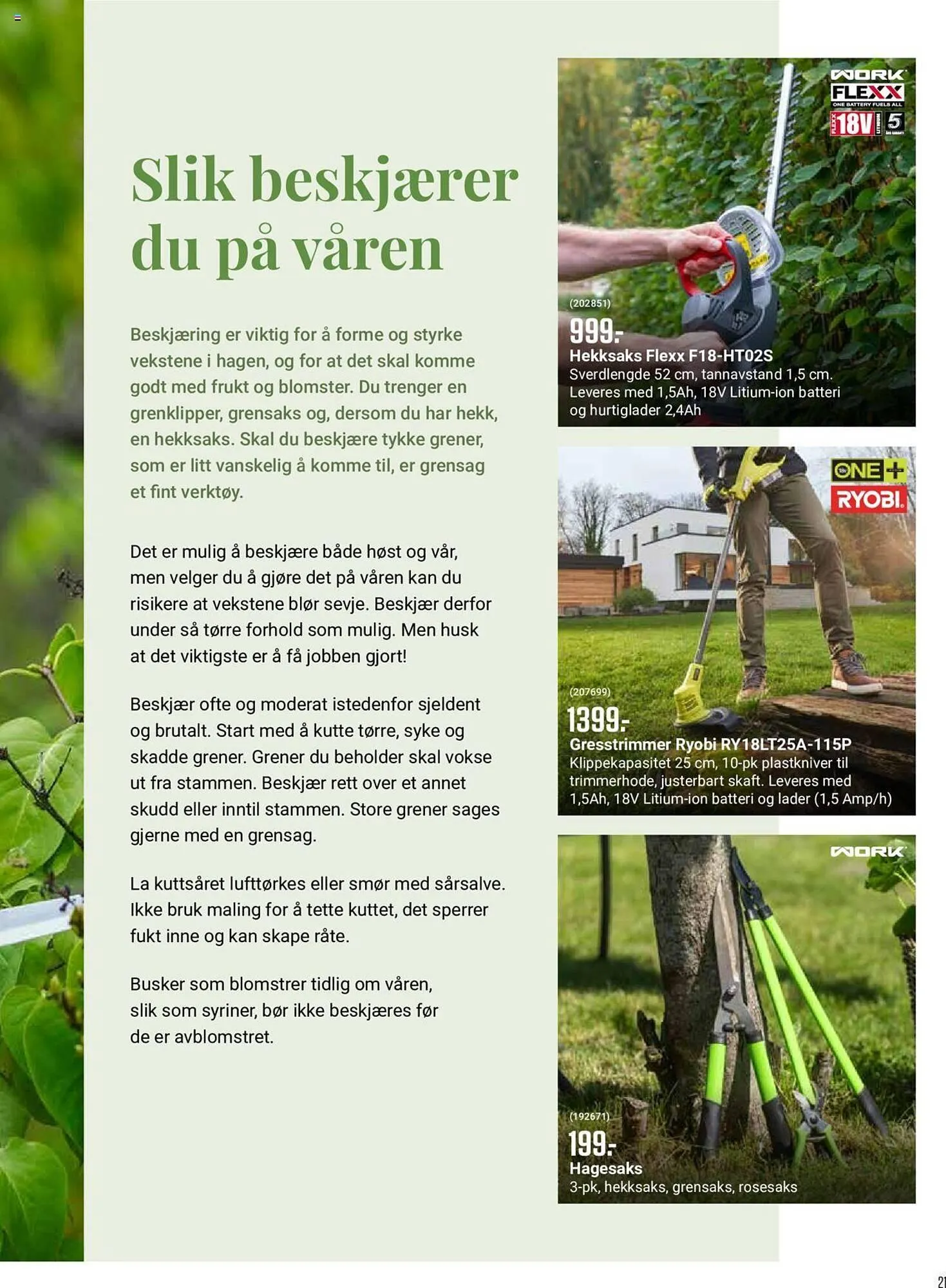 Europris Kundeavis fra 10. mars til 31. desember 2023 - kundeavisside 21