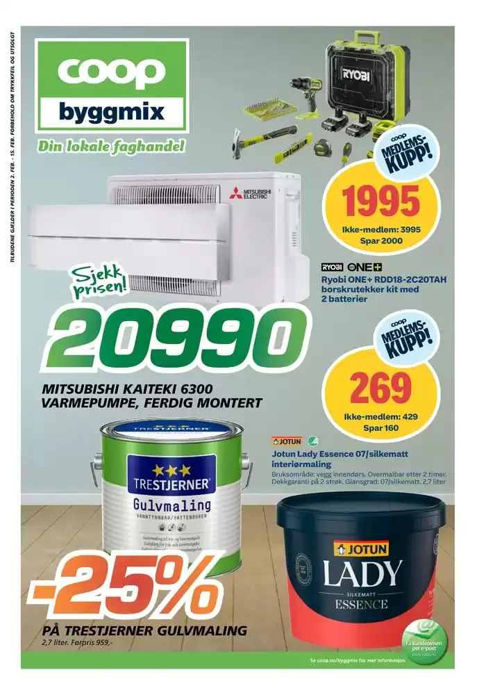 Coop Byggmix Kundeavis - 1