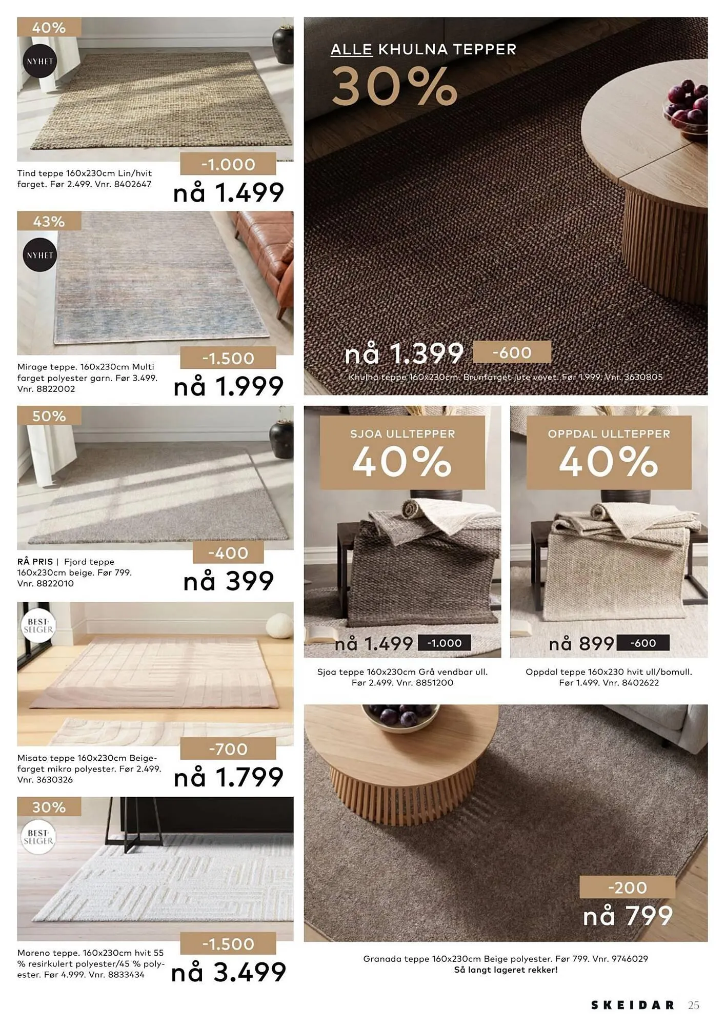 Skeidar kundeavis fra 12. februar til 16. mars 2026 - kundeavisside 25