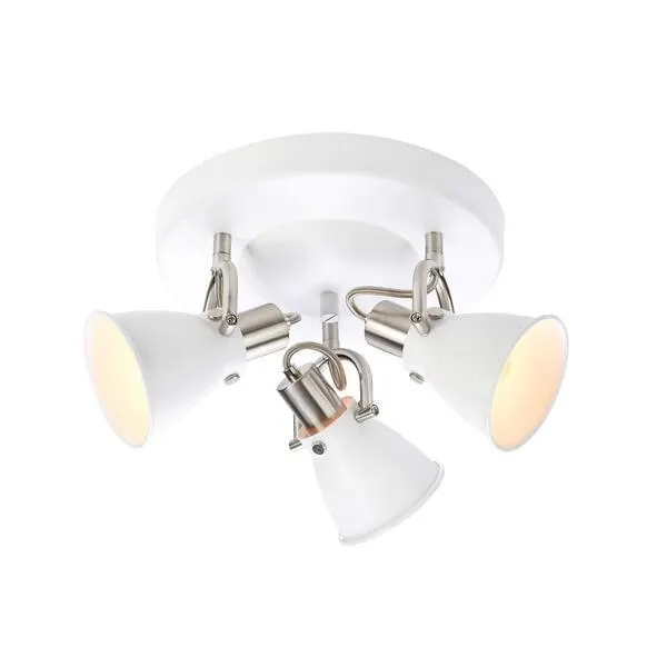 Markslöjd Taklampe alton 3l hvit