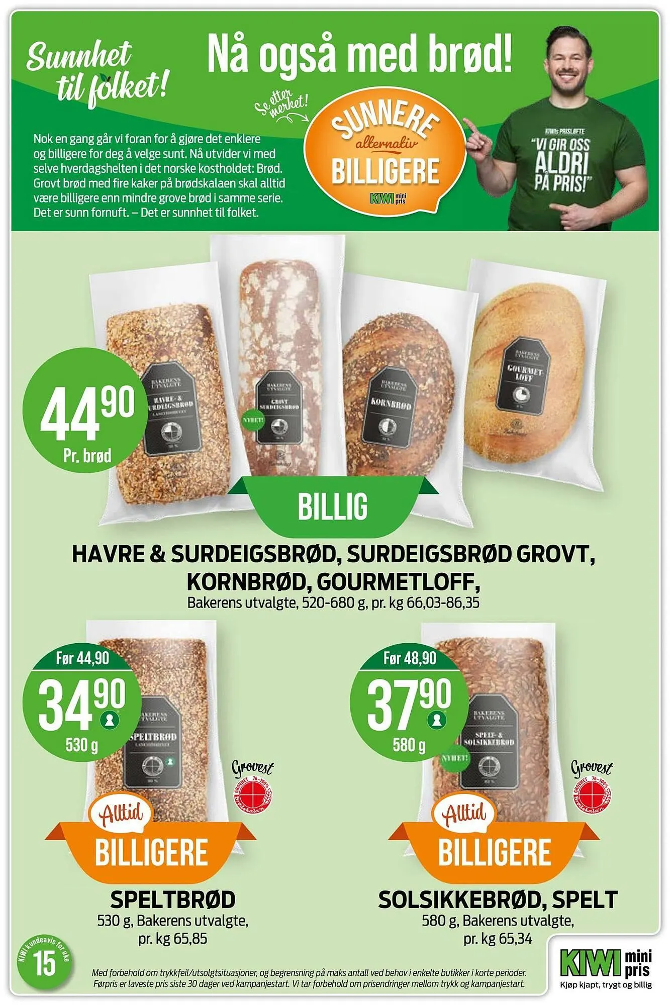 Kiwi kundeavis fra 6. april til 12. april 2026 - kundeavisside 7