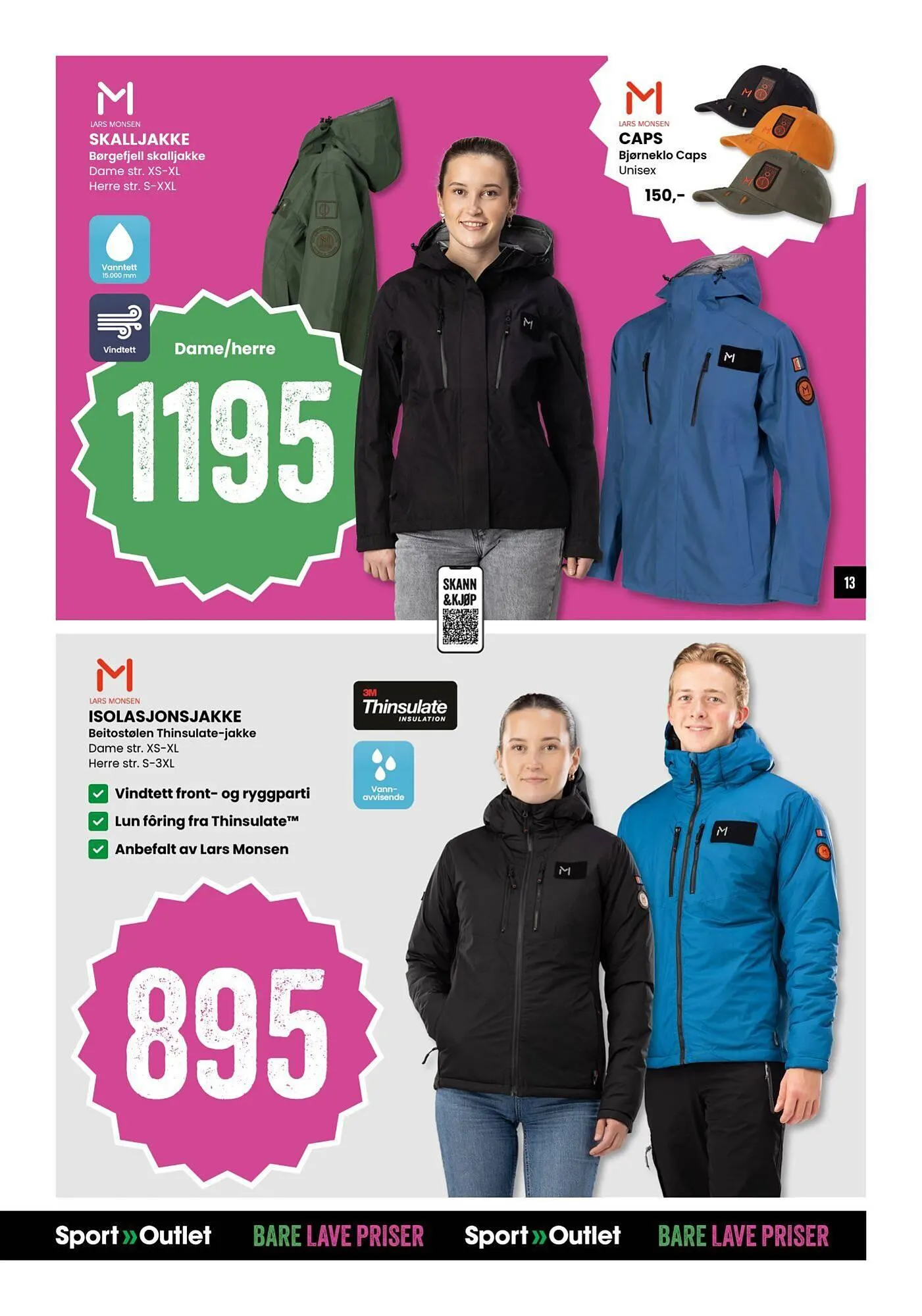 Sport Outlet kundeavis fra 4. november til 16. november 2025 - kundeavisside 13