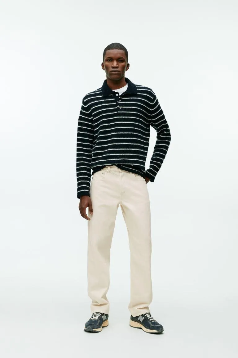 OCEAN løse rette jeans