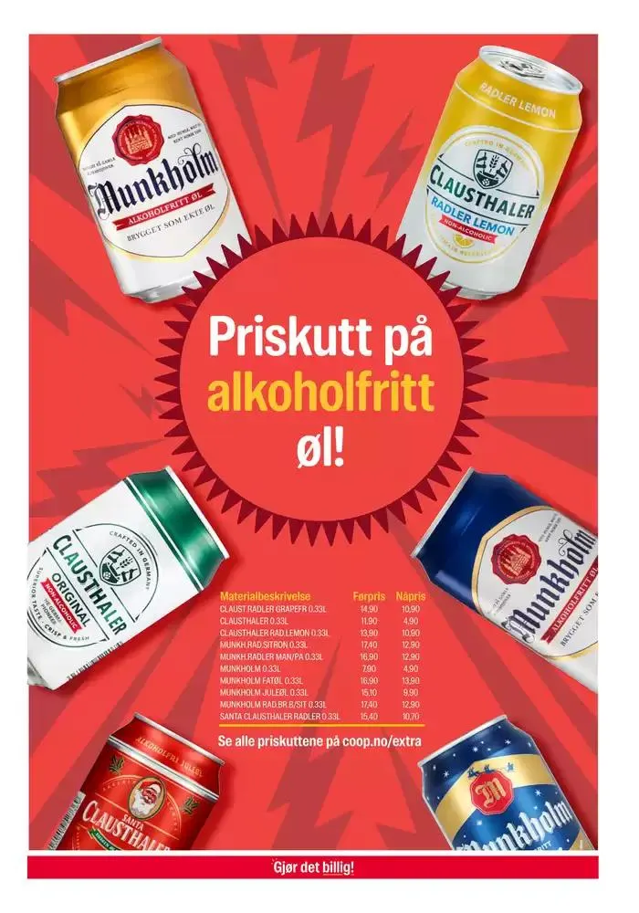 Spesialtilbud for deg fra 25. november til 1. desember 2024 - kundeavisside 34