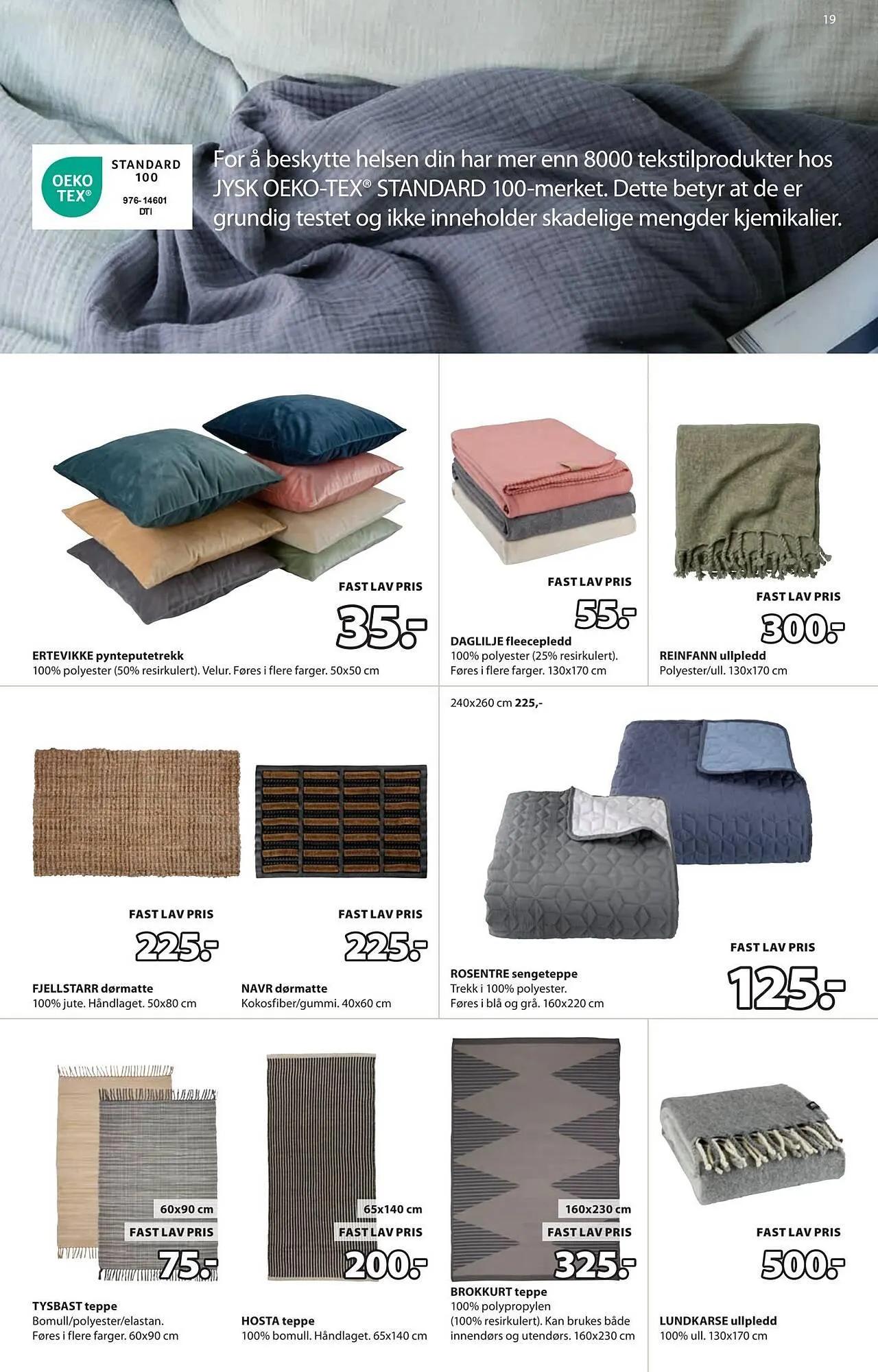 JYSK kundeavis fra 1. desember til 14. desember 2025 - kundeavisside 19