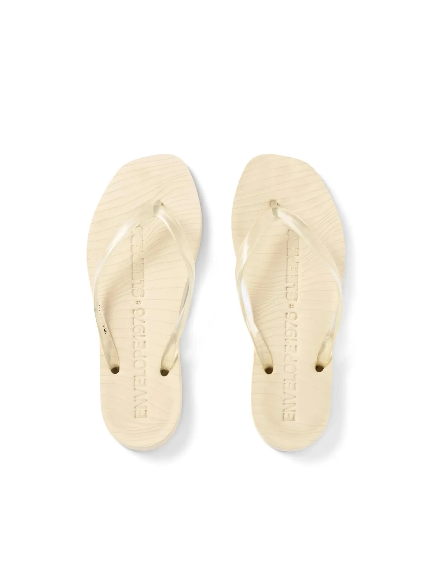 Envelope1976 x Sleepers Tapered Flip Flop Eggnog