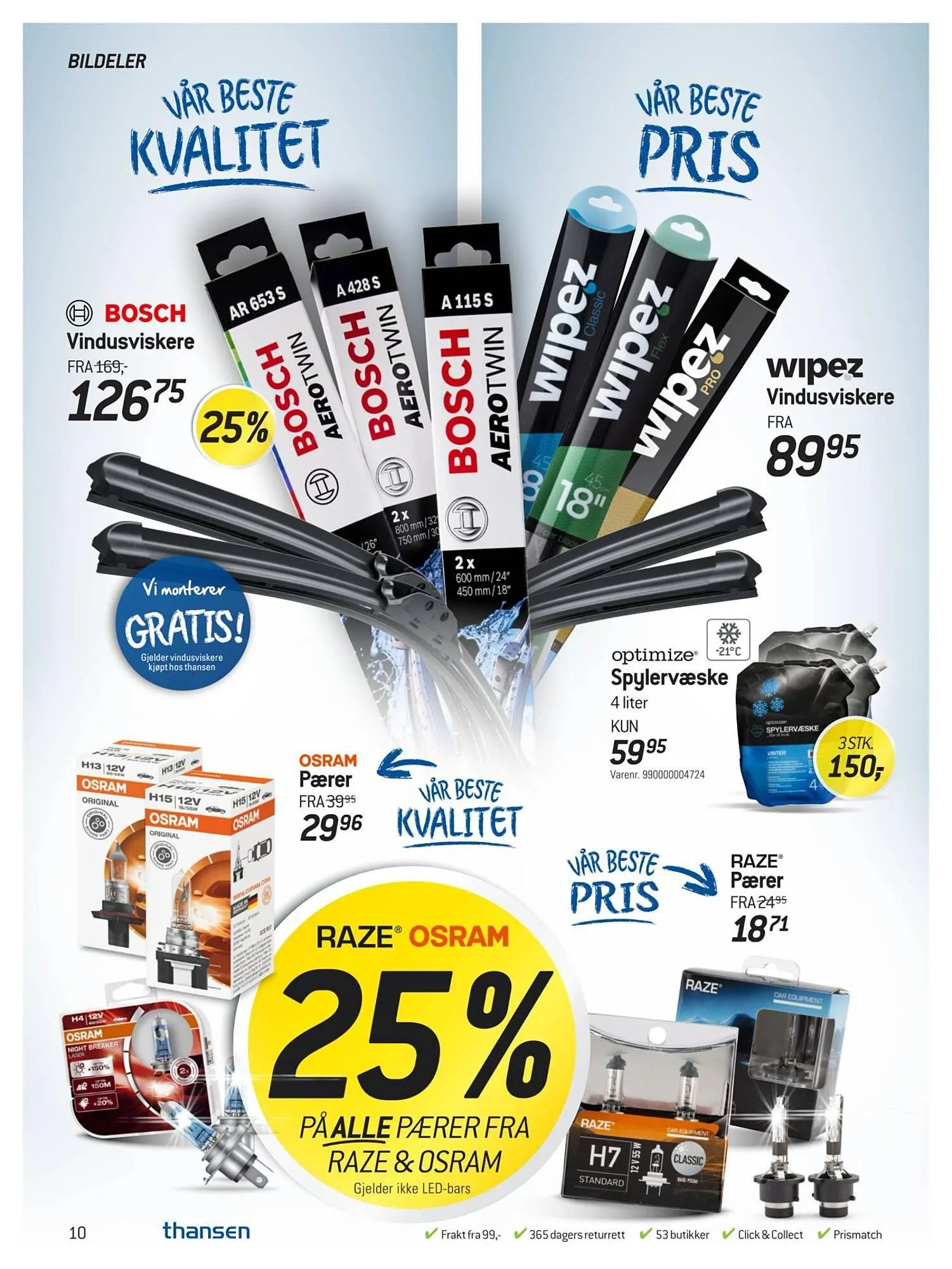 Thansen kundeavis fra 1. mars til 31. mars 2026 - kundeavisside 10