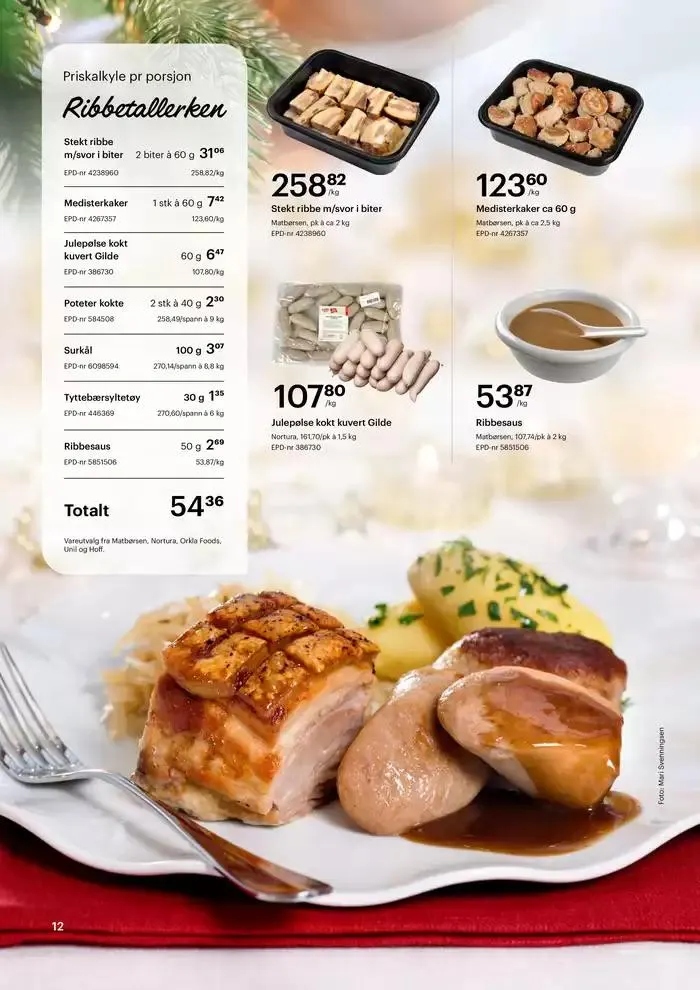 Alt du trenger, alltid billig. fra 18. november til 7. desember 2024 - kundeavisside 12