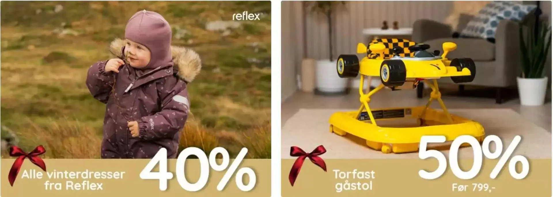 40% fra 16. desember til 31. januar 2025 - kundeavisside 1