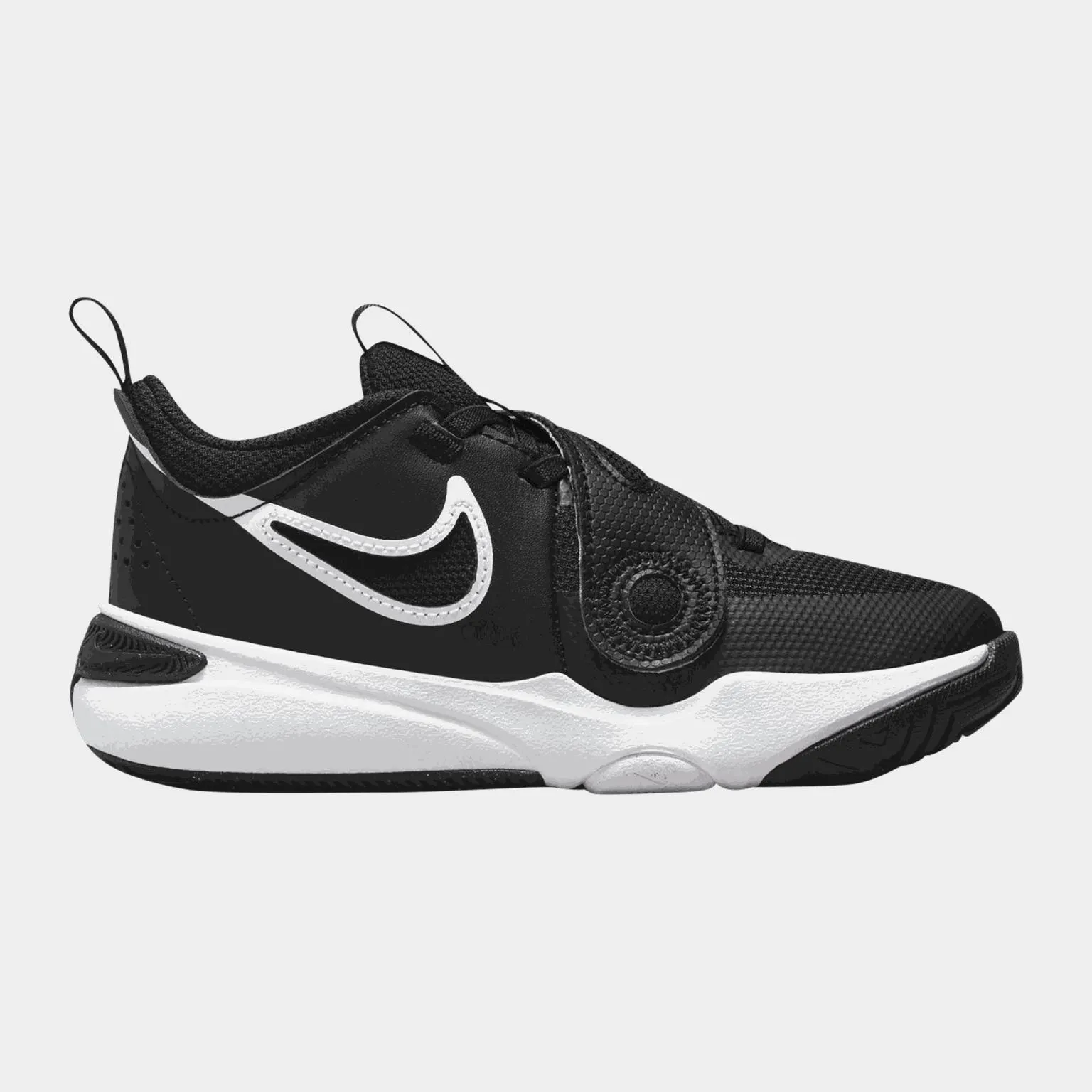 Team Hustle D 11, hallsko, barn - Svart