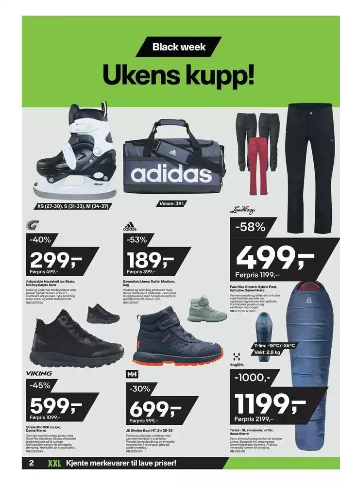 XXL Sport Kundeavis fra 25. november til 9. desember 2024 - kundeavisside 12