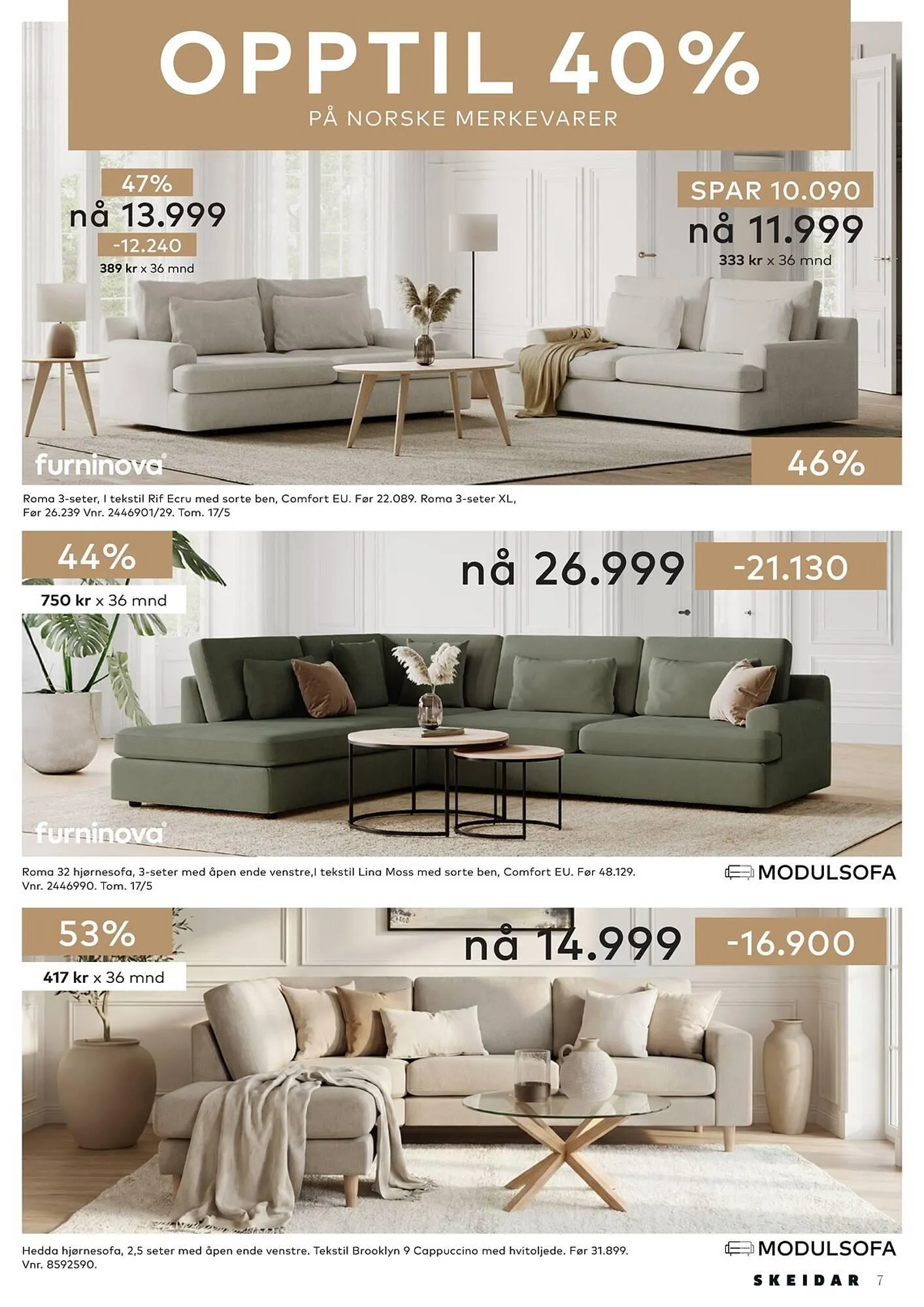 Skeidar kundeavis fra 20. april til 17. mai 2026 - kundeavisside 7