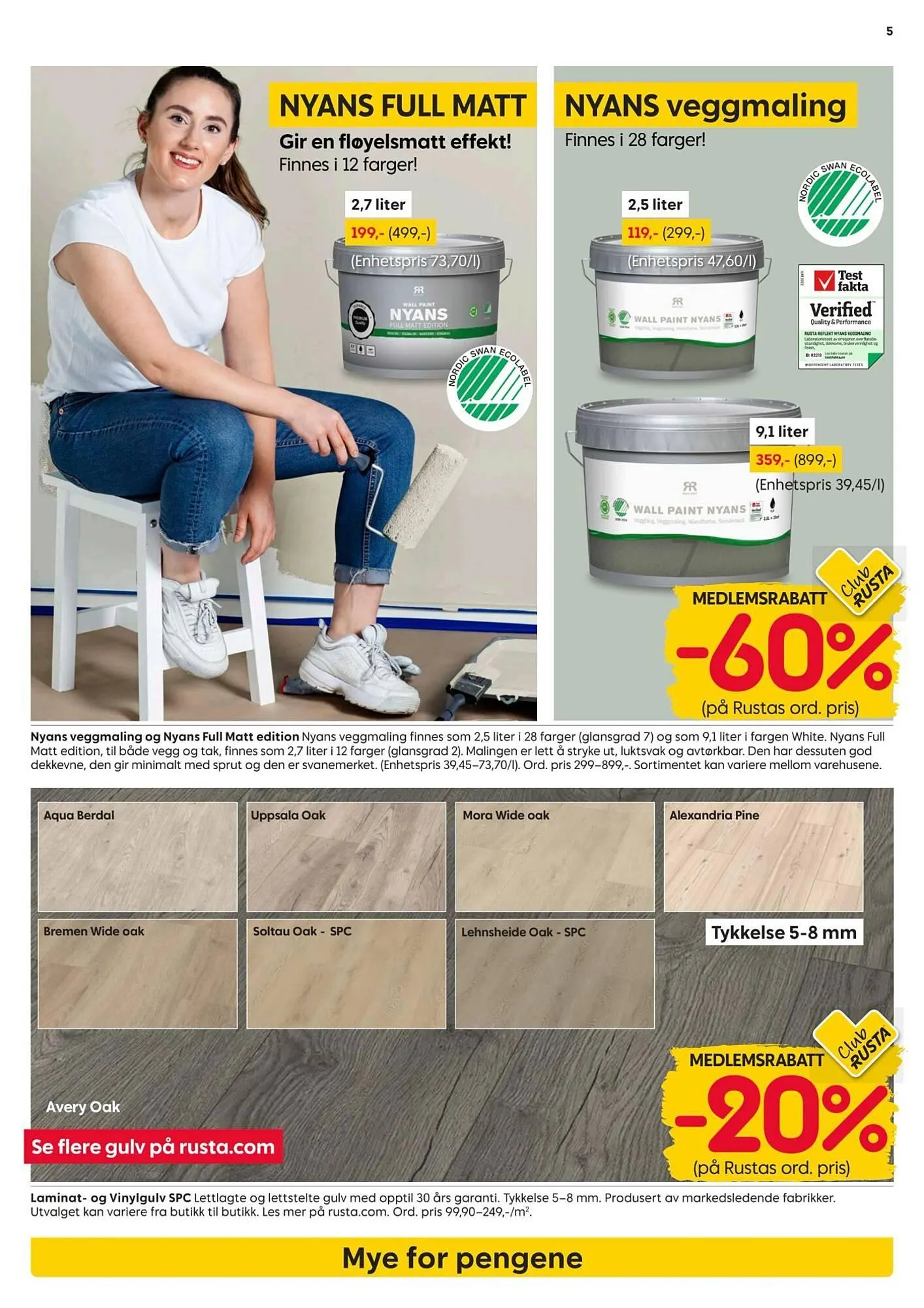 Rusta kundeavis fra 2. mars til 8. mars 2026 - kundeavisside 5