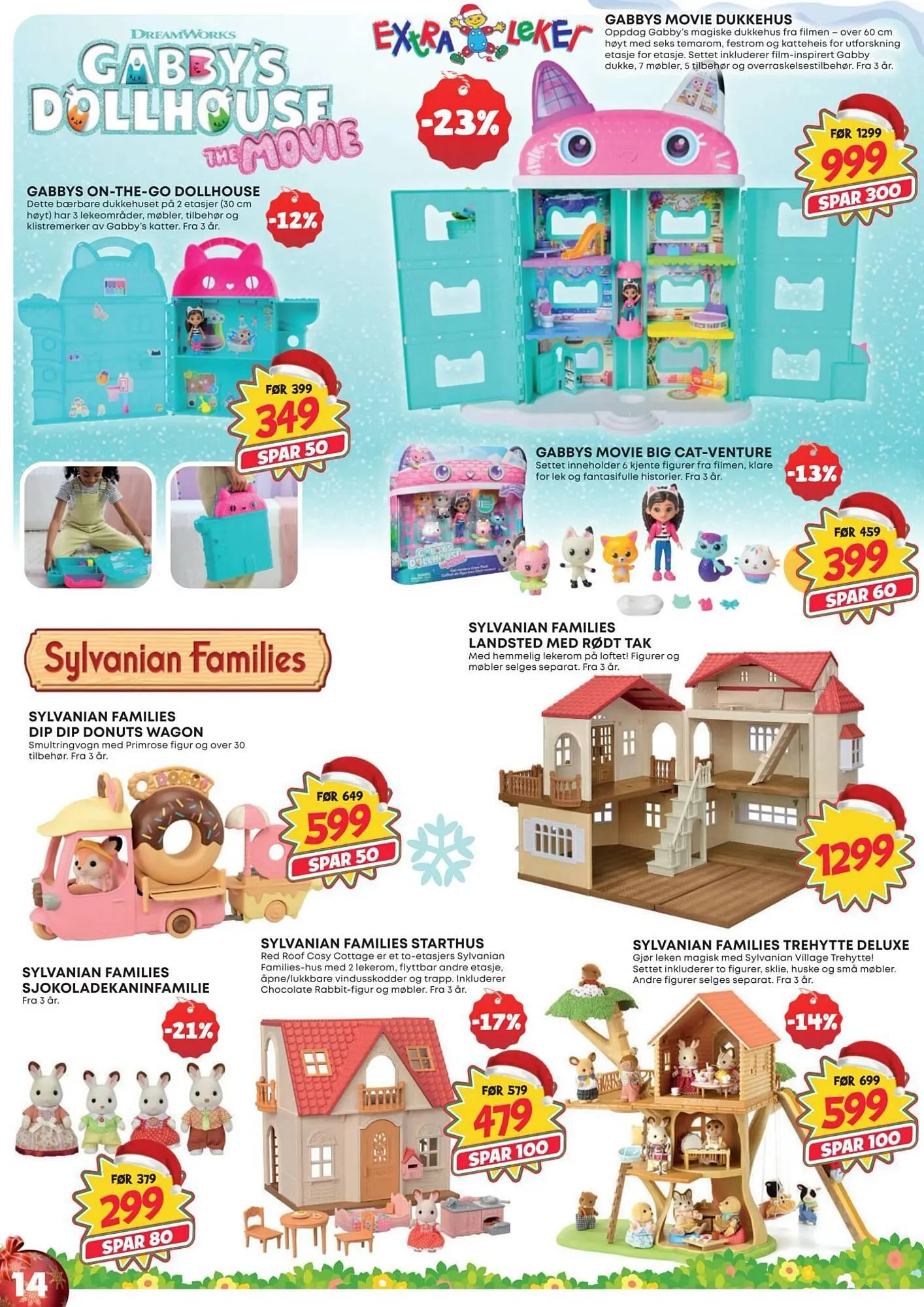 Extra Leker kundeavis fra 12. november til 24. desember 2025 - kundeavisside 14