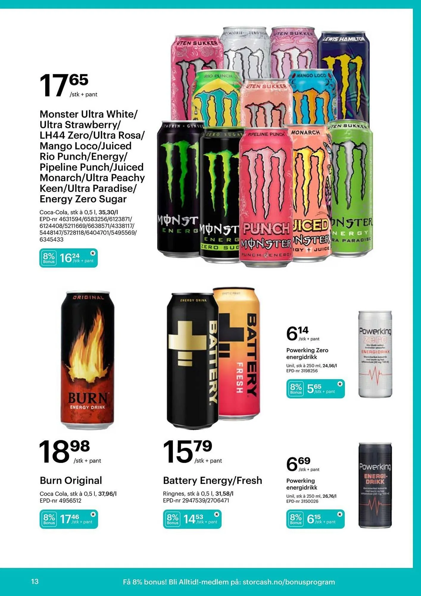 Storcash kundeavis fra 8. desember til 10. januar 2026 - kundeavisside 13